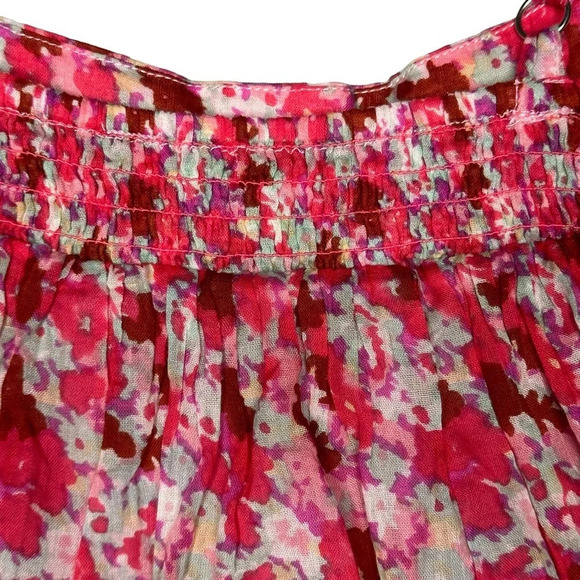 Free People Talia Tiered Tunic in Pink Combo. Sz: Small - Picture 11 of 15